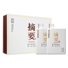 puls会员：摘要酒 珍品版 酱香型53度 500mL*2瓶