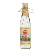 plus会员:白水杜康革命复古版52度500ML*1 浓香型纯粮固态白酒单瓶装
