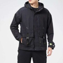 限尺码：adidas 阿迪达斯 连帽夹克男装