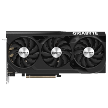 PLUS会员: 技嘉4070TiS显卡 风魔 GeForce RTX 4070 Ti SUPER WindForce 16G DLSS 3电竞游戏AI设计独立显卡