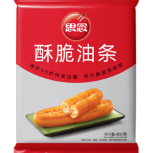plus会员、需首购:思念 酥脆油条400g*3  30只
