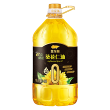 plus会员:金龙鱼e朵葵花 葵花仁油 4L 物理压榨 富含维E