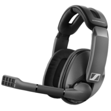 森海塞尔（Sennheiser）GSP370游戏耳机头戴式 电脑耳机有线 物理降噪 CSGO 吃鸡电竞耳机耳麦 GSP 370（无线连接）