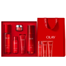 再降价、PLUS会员：OLAY 玉兰油 大红瓶 胜肽精华水乳套装