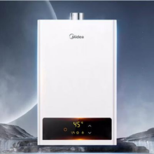 PLUS会员：美的（Midea）燃气热水器 16L 多人洗-一厨两卫 天然气