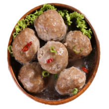 恋食记潮汕手打牛肉丸牛筋丸鱼丸特产正宗肉丸子汕头火锅食材烧烤 牛肉丸牛筋丸龙虾丸(各半斤)