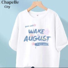 La Chapelle City 拉夏贝尔 纯棉短袖女t恤打底衫