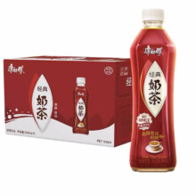 pLUs会员，康师傅经典奶茶阿萨姆口味整箱500ml*15瓶装【临期清仓】