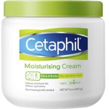 Cetaphil/丝塔芙舒润保湿面霜453g大白罐敏感肌适用不含烟酰胺