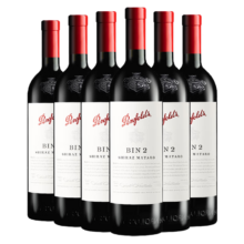 京东百亿补贴、Plus会员:奔富（Penfolds） BIN2设拉子干红葡萄酒 澳洲原瓶进口 750ml*6支木塞