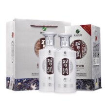 店铺会员：习酒第三代银质 酱香型白酒53度 500ml*2瓶双支装