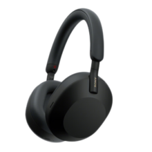 索尼（SONY） WH-1000XM5 头戴式无线降噪耳机 双芯驱动 降噪新旗舰索尼xm5 黑色
