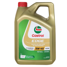 PLUS会员：嘉实多（Castrol）极护 钛流体 全合成机油 5W-40 SP 4L/桶*2件