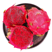 PLUS会员：京鲜生 红心火龙果 2.4kg/8粒装(单果300g)*2件
