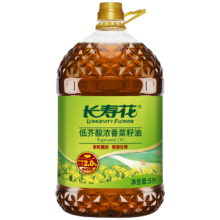 PLUS会员:长寿花 低芥酸菜籽油 川香口味 5L*2桶