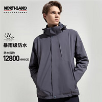 NORTHLAND 诺诗兰 男子三合一冲锋衣 NWJBH5633E 暗橄榄绿色 175