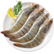 京鲜港 厄瓜多尔白虾1.5kg 加大号 45-60只/盒 大虾盐冻 海鲜烧烤