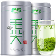 乐品乐茶 绿茶毛尖茶叶特级250g 2024新茶明前春茶嫩芽自己喝端午礼盒装