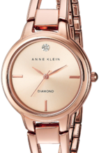 Anne Klein安妮克莱恩 AK/2626RGRG 女士时装腕表 玫瑰金色 到手约228.22元