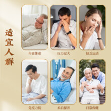 北京同仁堂 灵芝孢子粉 破壁灵芝孢子粉胶囊 改善睡眠 成人老人术后中秋节送礼礼品礼盒礼物送心意保健品 【0.45g*45粒】*3瓶