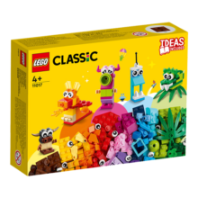 乐高（LEGO）积木玩具 经典创意系列 11017创意怪兽 4岁+早教早教益智生日礼物