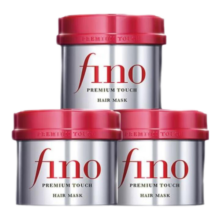 FINO芬浓红罐发膜深层滋养修护免蒸改善毛躁3罐装 230g*3罐