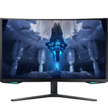plus会员，需首购，三星（SAMSUNG）玄龙骑士G8 4K曲面 Mini LED HDR2000 高刷游戏 电竞显示器 32英寸 S32BG750NC 4K 165Hz