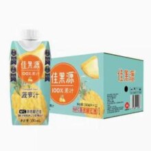 佳果源 100%NFC菠萝汁 330ml*12瓶