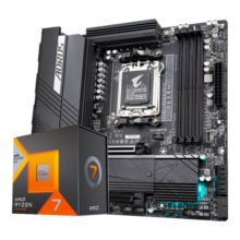 技嘉（GIGABYTE）主板CPU套装板U套装 B650M AORUS ELITE AX+AMD 7000系列 锐龙7 7800X3D