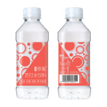 PLUS会员：yineng 依能 苏打水饮料 西柚味 350ml*24瓶 *2件