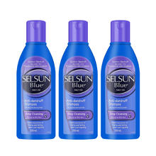 SELSUN DIARY 三瓶装澳洲selsun洗发水200ml*3瓶去屑止痒二硫化硒控油洗发露官方正品