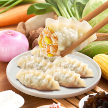 【合7.96元/件】：三全 饺子王玉米猪肉蒸饺 420g 任选6件