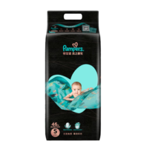 帮宝适（Pampers）黑金帮纸尿裤S46片男女宝宝通用