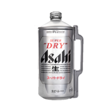 京东百亿补贴：Asahi 朝日 超爽 啤酒 2L 单桶装