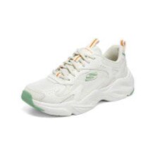 SKECHERS 舒适运动纯色运动休闲鞋熊猫鞋 896270-NTMT