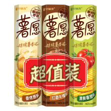 再降价、plus会员:好丽友（orion）薯愿三连罐 312g/组（104g*3）