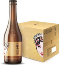 PLUS会员！SNOWBEER 雪花 脸谱系列 煮出法工艺 旦角 330mL 12瓶 整箱装