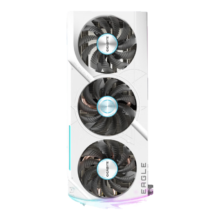 PLUS会员：技嘉 4070S显卡 冰猎鹰 GeForce RTX 4070SUPER Eagle OC ICE 12G DLSS3 独立显卡