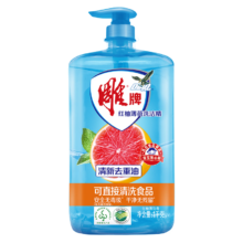 雕牌 红柚薄荷洗洁精 1kg/瓶*2件