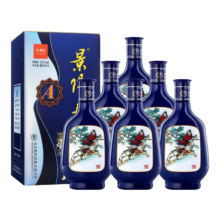puls会员：景芝 景阳春小老虎酒 52度 500mL*6瓶