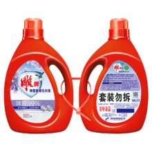plus会员:雕牌 除菌馨香洗衣液 3.5kg*2瓶＊4件