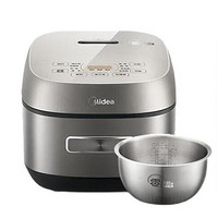 Midea 美的 今日必抢  Midea 美的 MB-CFB4065S 智能电饭煲 0涂层 IH电磁加热  4L