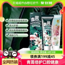 两面针青蒿紫荆花多效护龈牙膏120g*2牙齿清新口气上火亮白