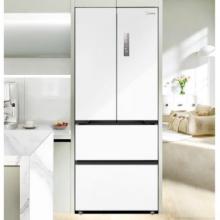 618预售、PLUS会员：Midea 美的 M60系列 MR-468WUFPZE 零嵌入式法式多门冰箱
