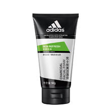 adidas 阿迪达斯 劲透控油男士炭爽洁面膏洗面奶50g 活性洁面 （小样和试用品）