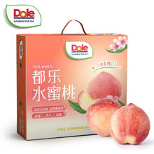 Dole 都乐 四川水蜜桃 桃中皇后 垂涎欲滴 6-9枚 2.8斤装