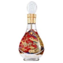西凤酒 浓香型高度白酒 光瓶 传世名酿N28 52度 500mL 1瓶 单支装