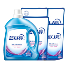 蓝月亮深层洁净洗衣液:3kg瓶+1kg*3袋+500g袋