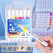truecolor 真彩 丙烯马克笔 12色