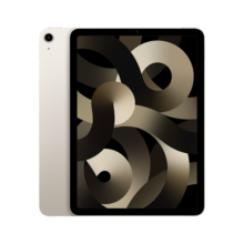 Apple/苹果 iPad Air(第 5 代)10.9英寸平板电脑 2022年款(64G WLAN版/MM9F3CH/A)星光色